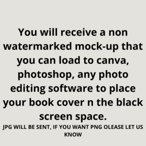 Mystery eBook Mockup | Thriller eBook Cover | Blank iPad Display | Bookstagram Promo | Canva Template