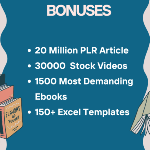 Over 2 Million eBooks + 2 Million PLR Articles Bundle with Resell Rights Bonus